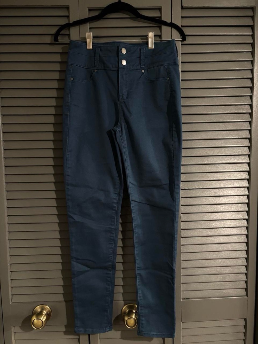 High Waisted Straight Leg Jeans